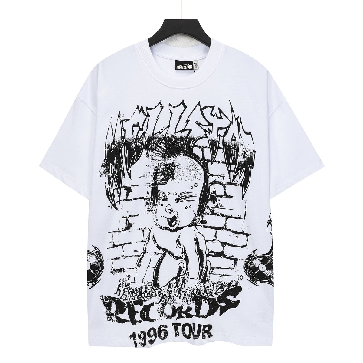 Hellstar Front & Back Graphic Short-Sleeve T-Shirt — front
