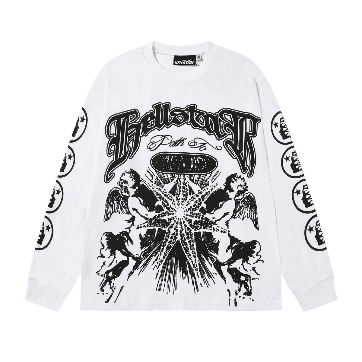 Hellstar Angel Starburst Long-Sleeve T-Shirt — front