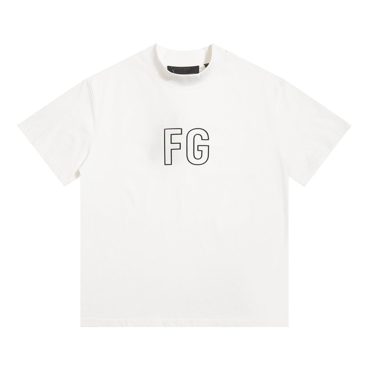 Fear of God Essentials Cutout Front Graphic T-Shirt — front