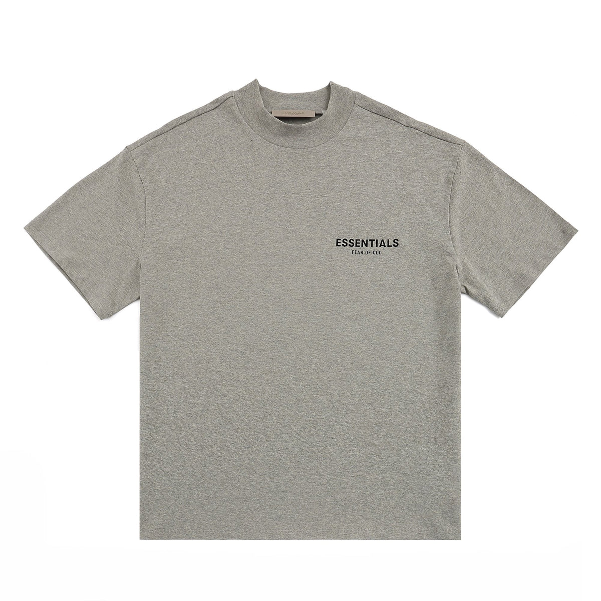 ESSENTIALS Flocked Logo Graphic T-Shirt — hero