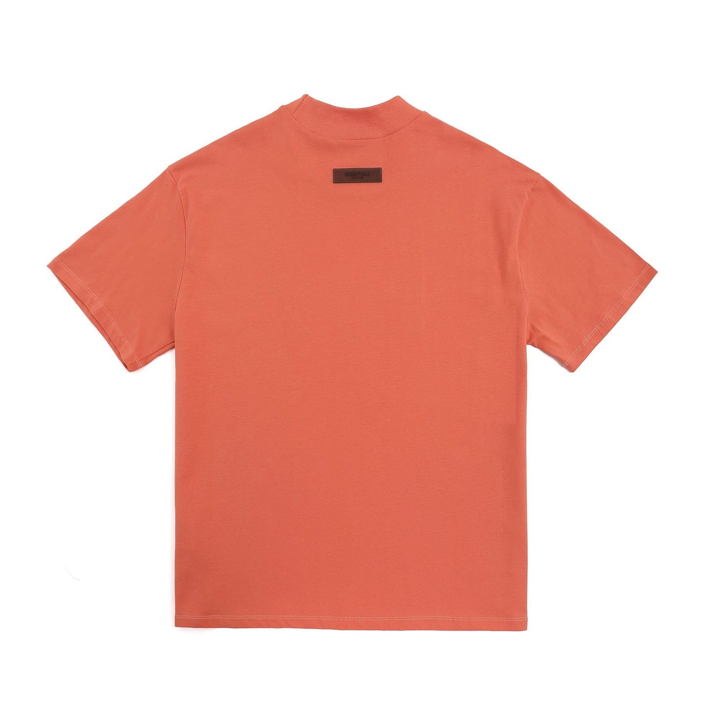ESSENTIALS 1977 Tonal Wordmark Mock-Neck T-Shirt — back