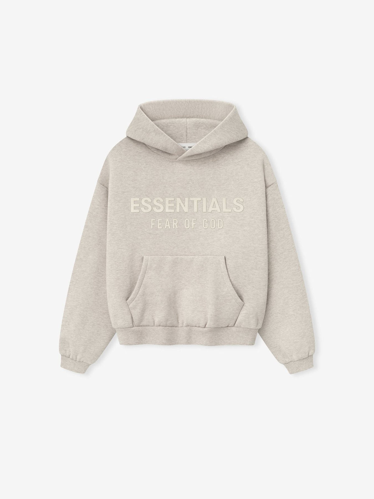 Fear of God Embossed Logo Pullover Hoodie — front