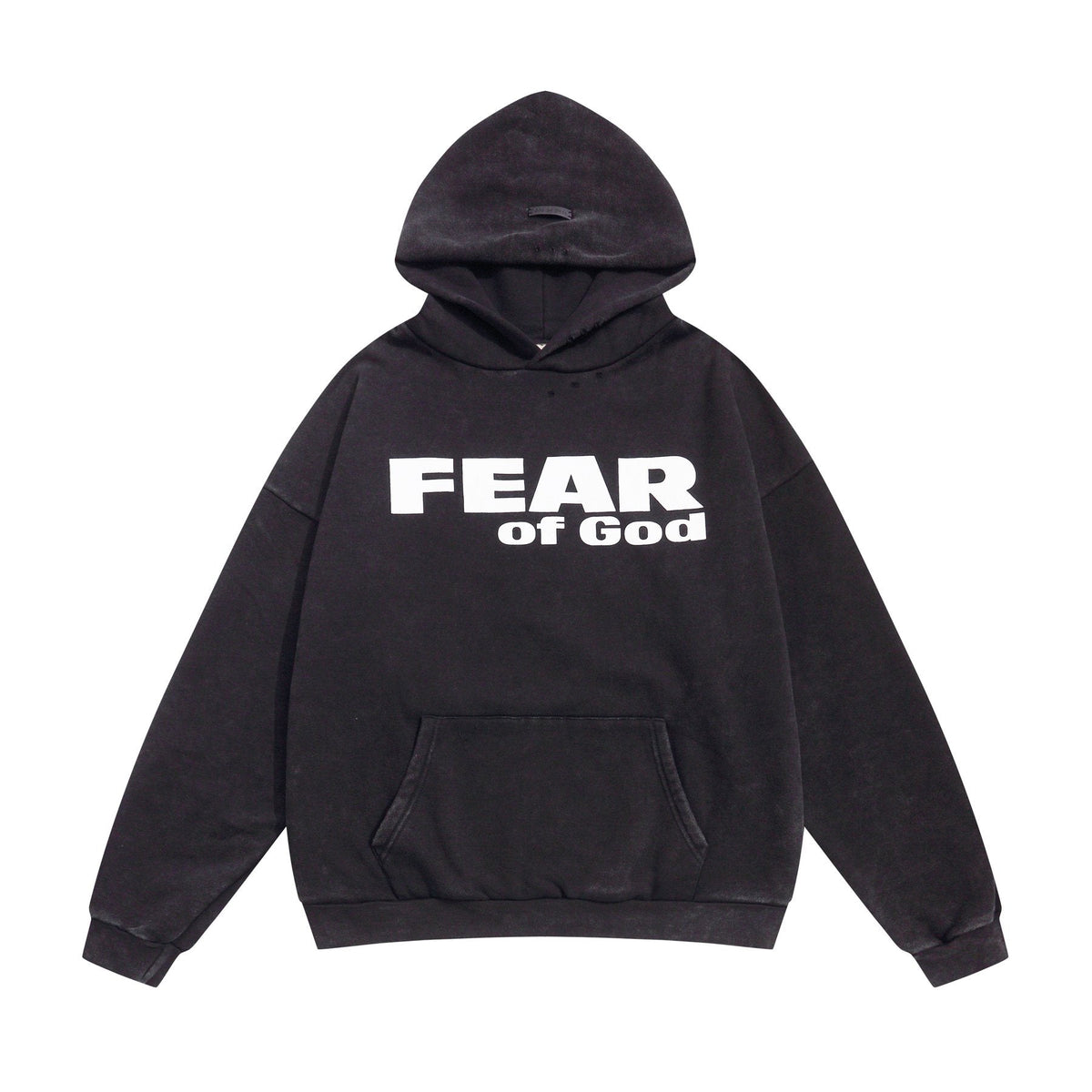 Fear of God Washed Graphic Pullover Hoodie — front