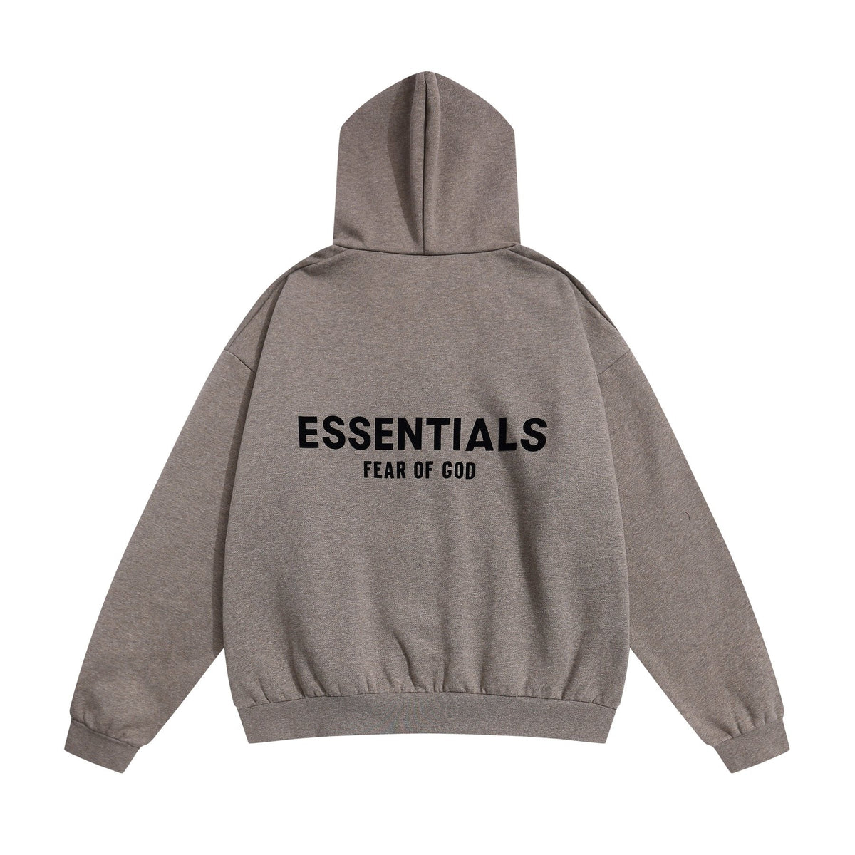 Fear of God Essentials Full-Zip Graphic Hoodie — back
