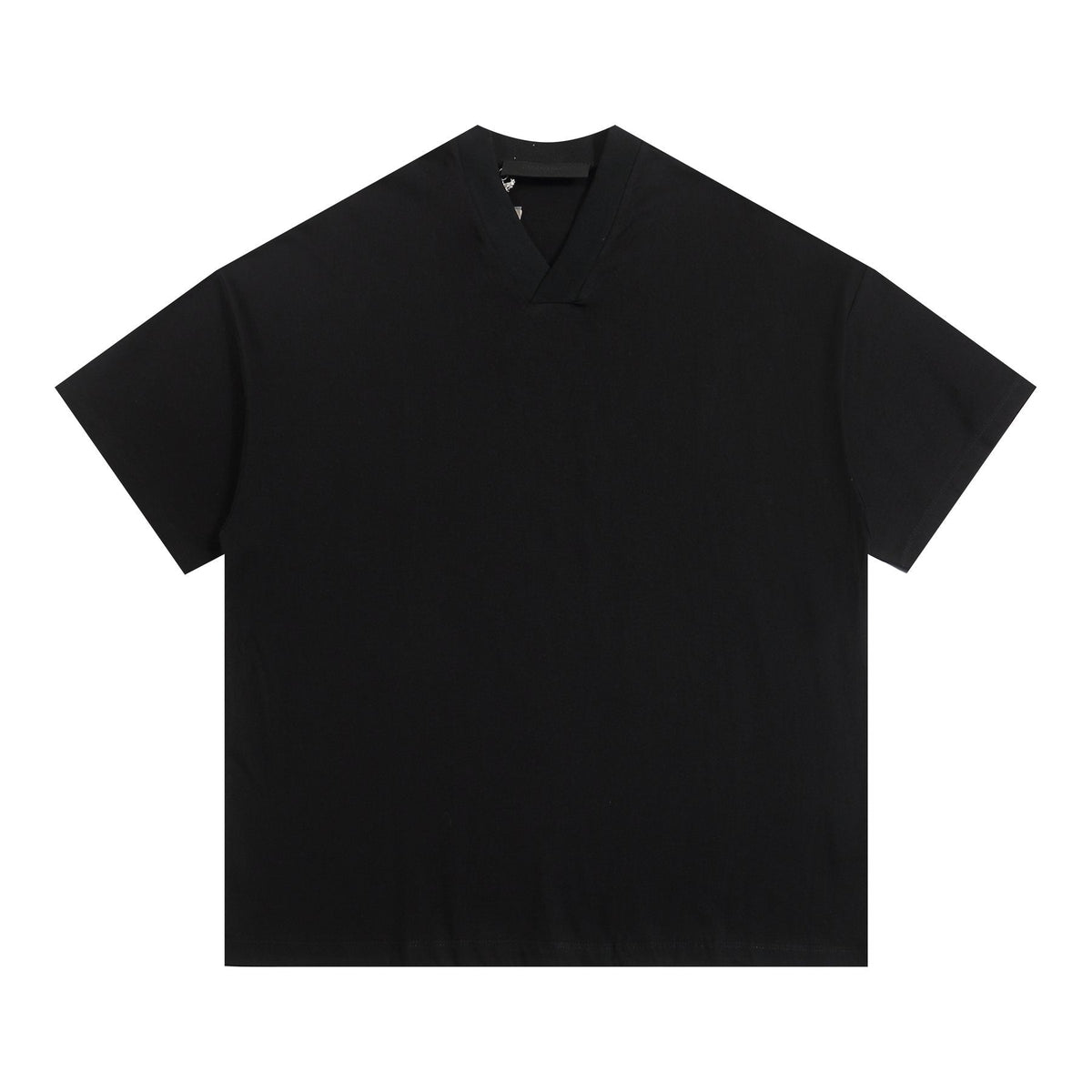 ESSENTIALS V-Notch Back Wordmark T-Shirt — front